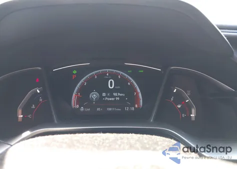 2019 Honda Civic Sport из США, поврежденный, VIN 2HGFC2F8XKH598365